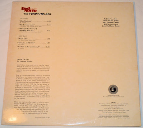 Norvo, Red - The Forward Look