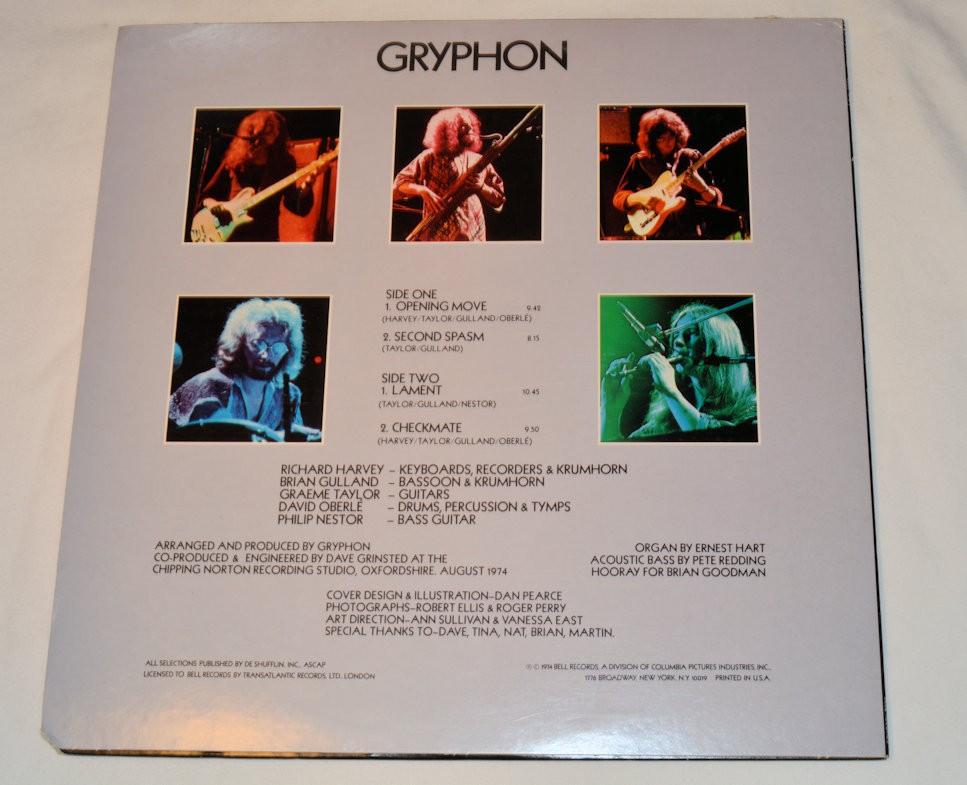 Gryphon - Red Queen To Gryphon Three
