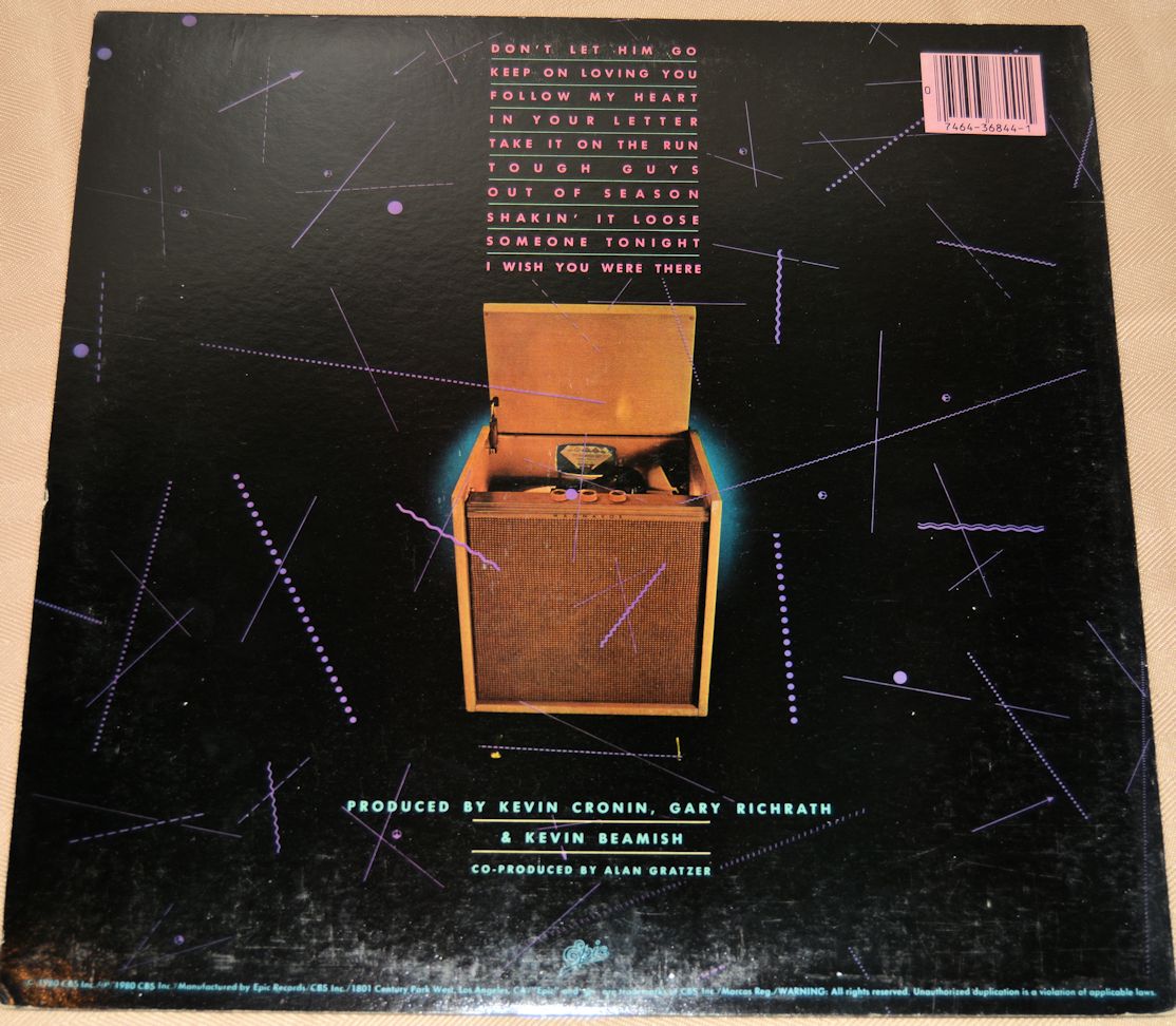 REO Speedwagon - Hi Infidelity