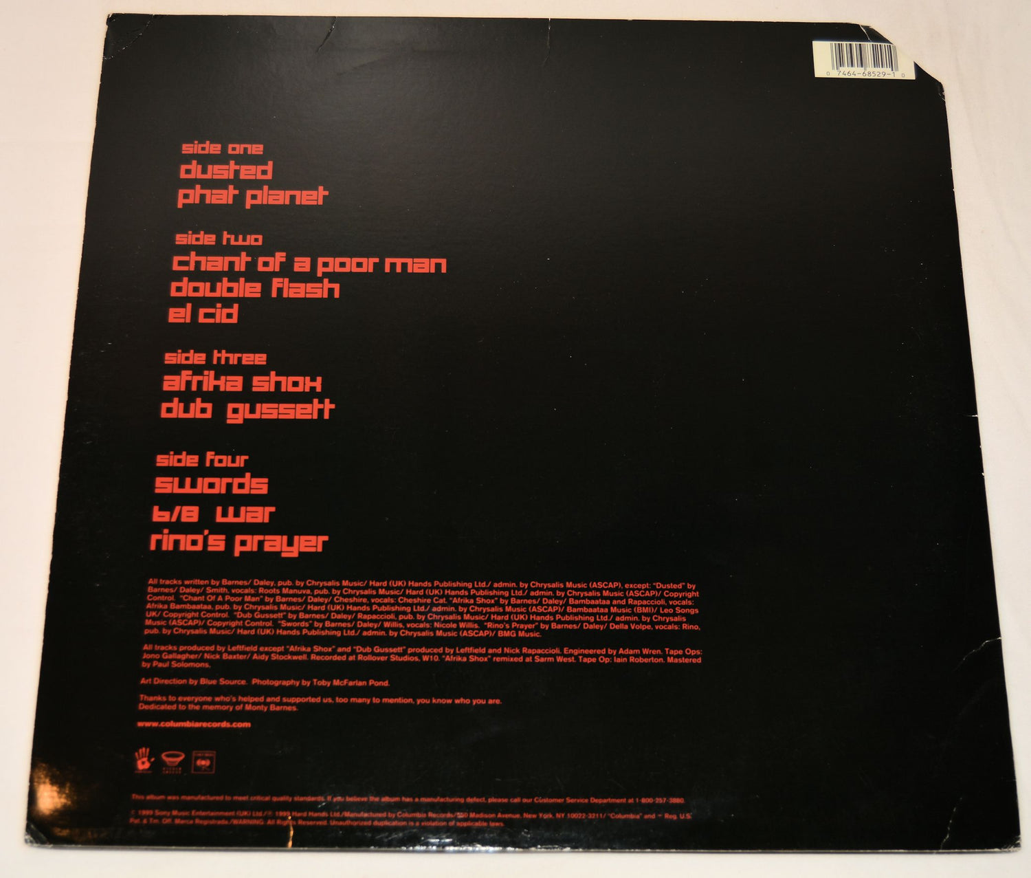 Leftfield - Rhythm & Stealth