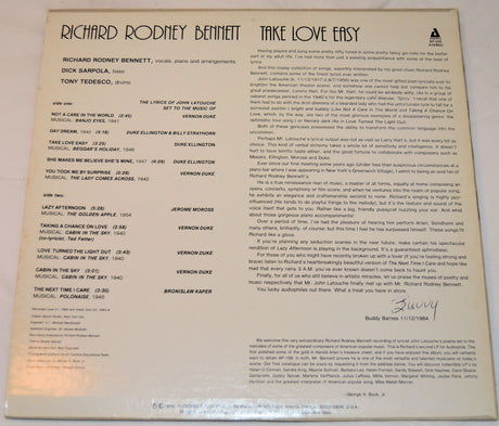 Bennett, Richard Rodney - Take Love Easy