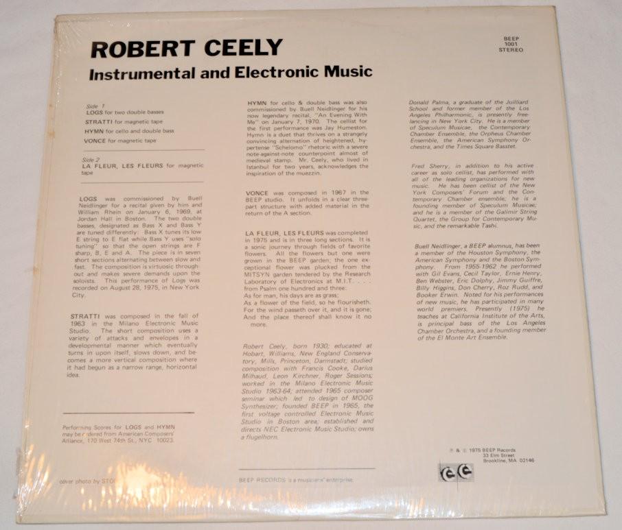 Ceely, Robert - Instrumental And Electronic Music