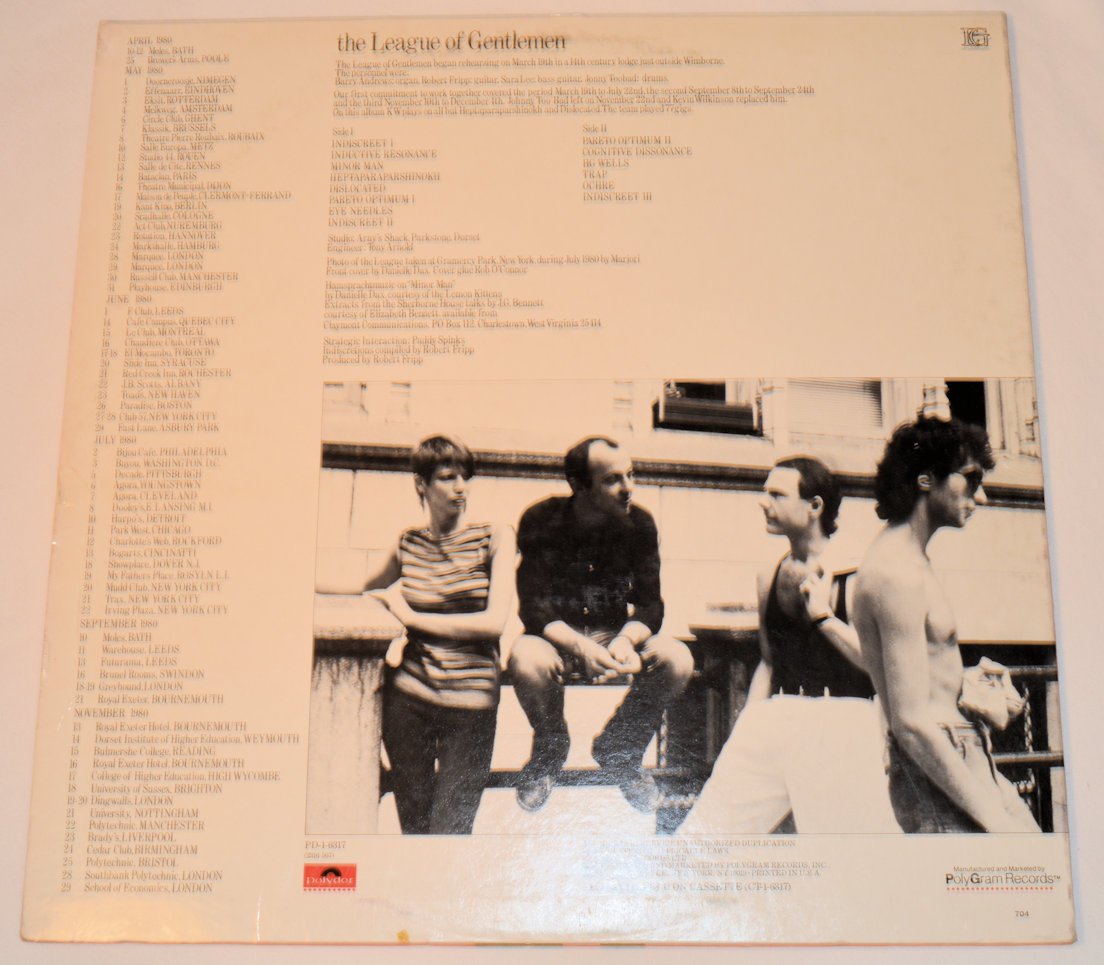 Fripp, Robert - League Of Gentlemen