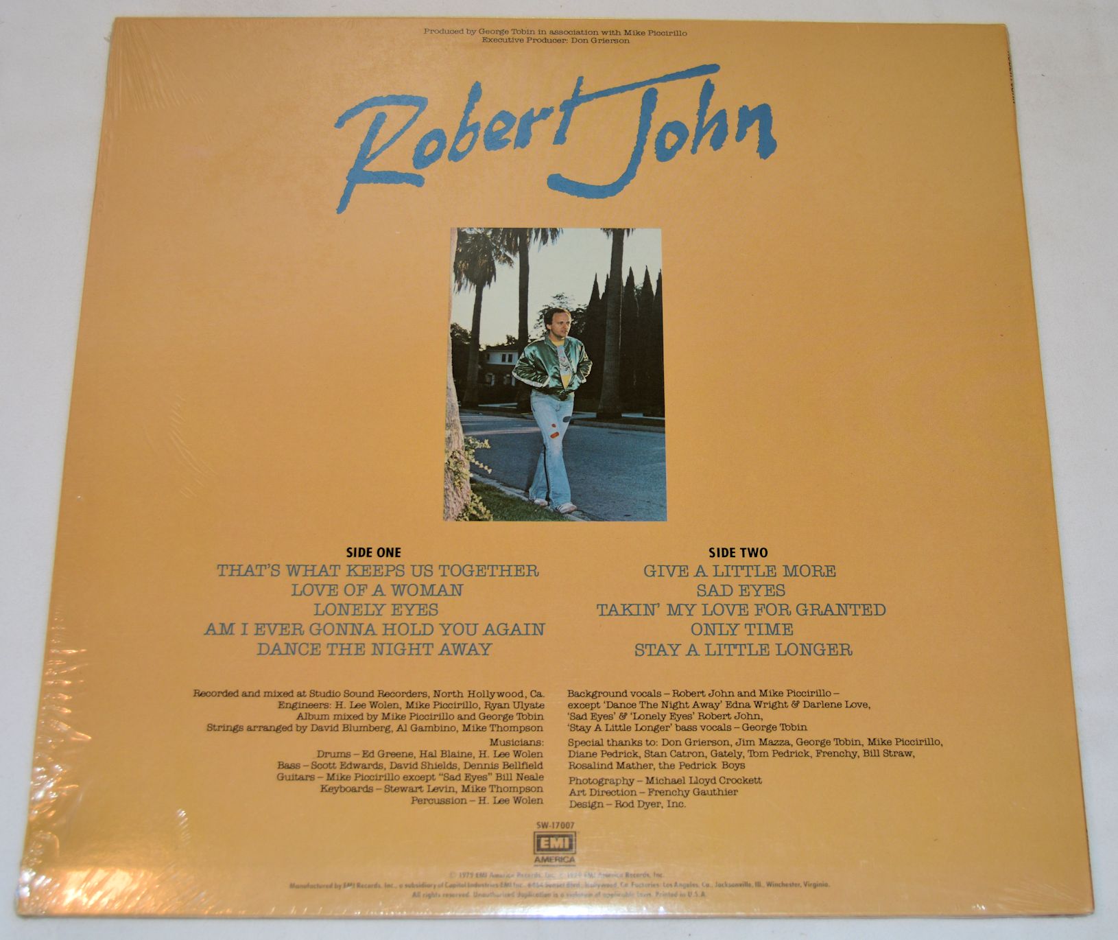 John, Robert - Robert John – Joe's Albums