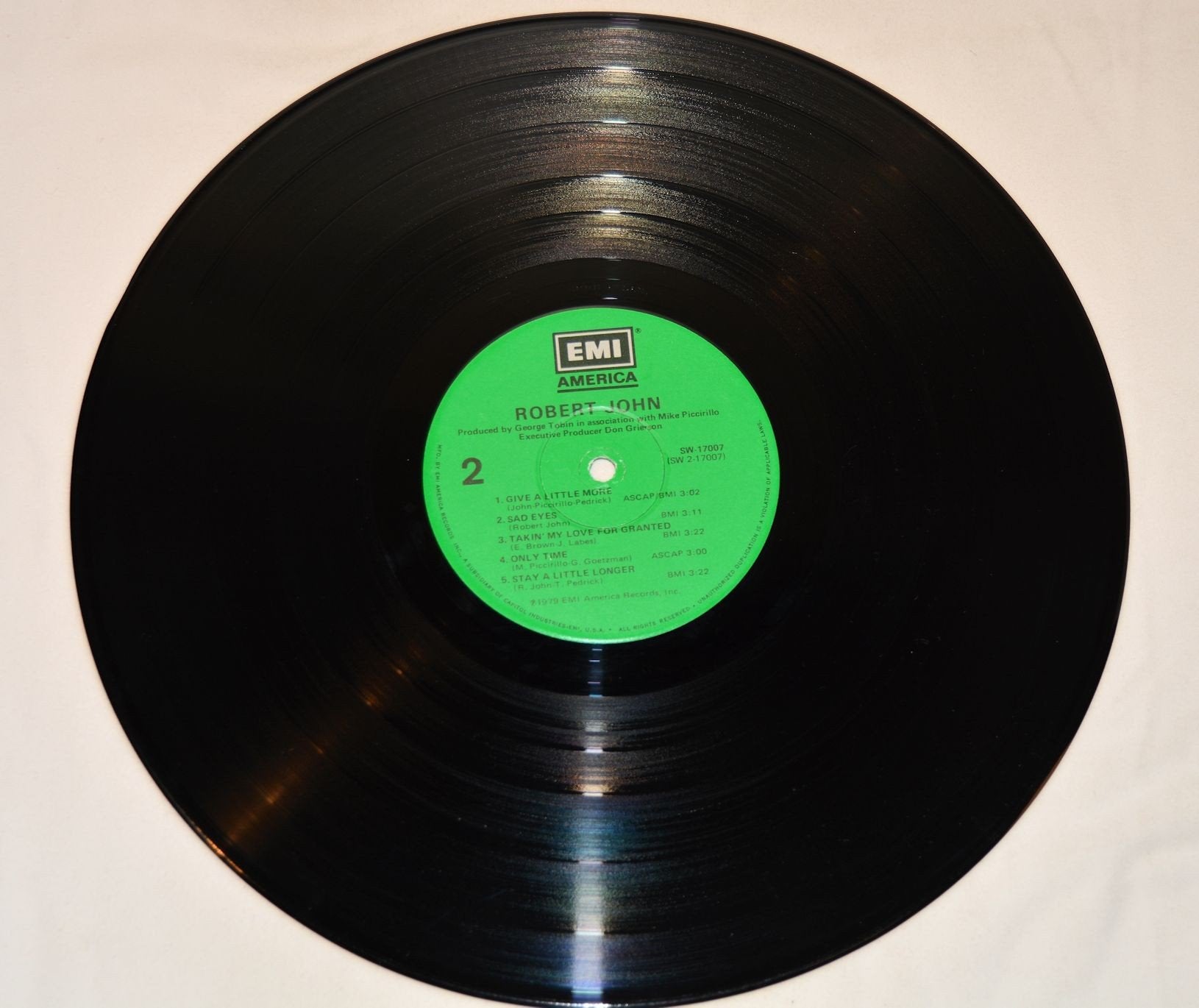 John, Robert - Robert John – Joe's Albums