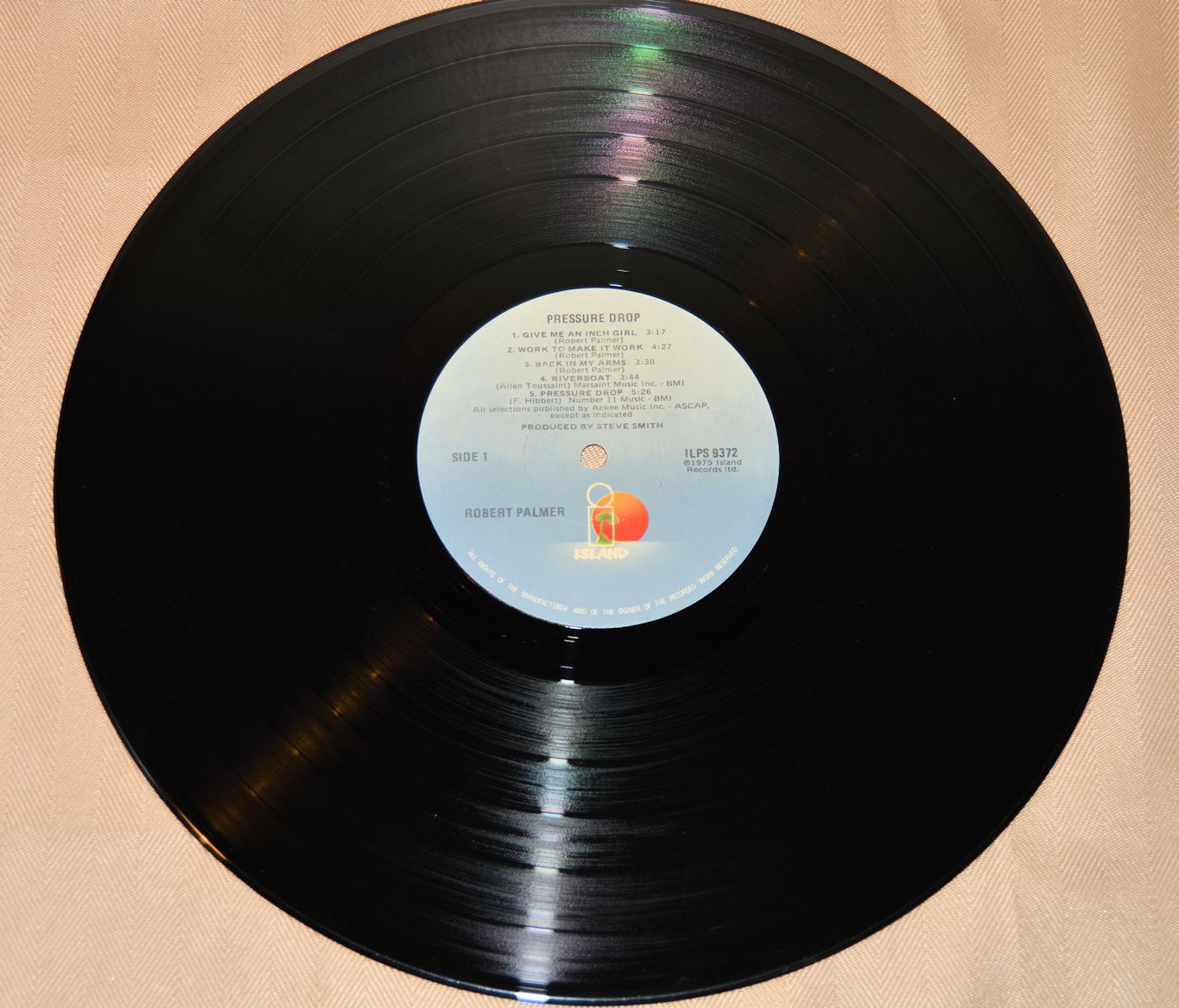 Palmer, Robert - Pressure Drop