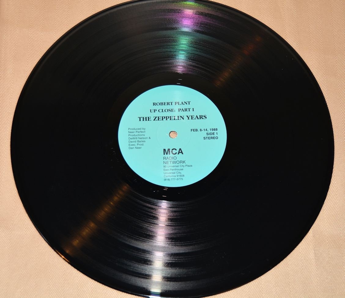 Plant, Robert - Up Close 1/30/88