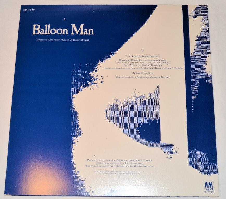 Hitchcock, Robyn - Balloon Man