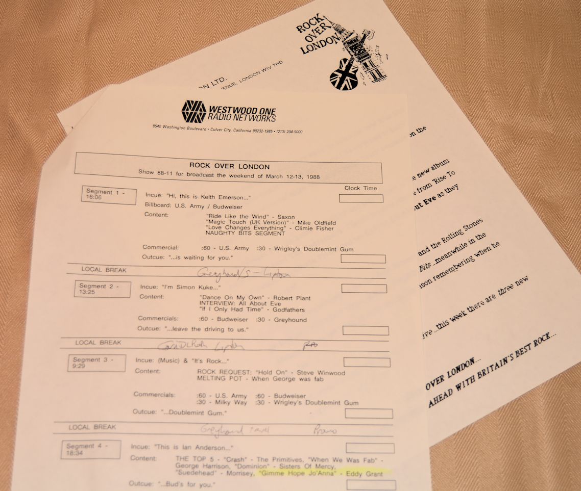 Various - Rock Over London 88-11