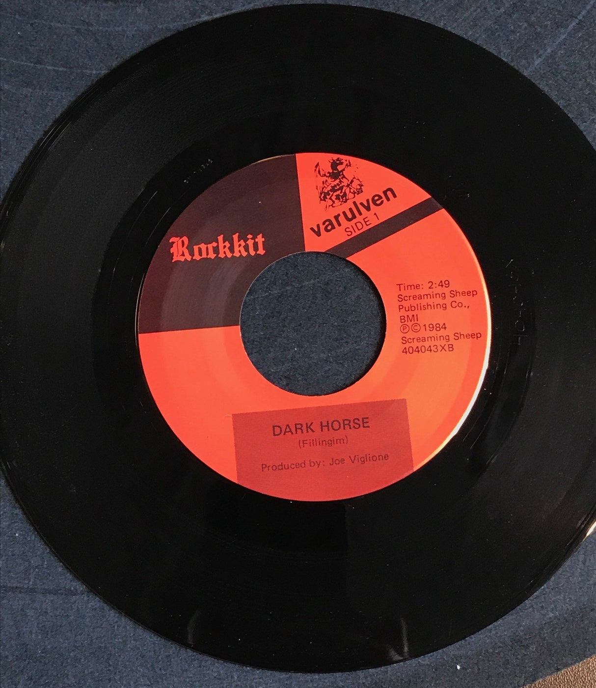 Rockkit - Never Say Never, 7 Inch, 45RPM Vinyl Record