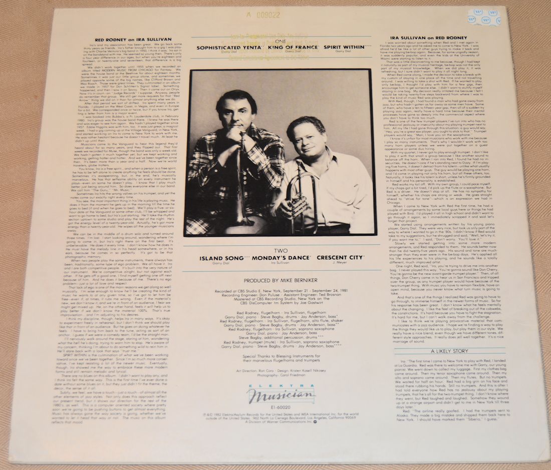 Rodney, Red/Sullivan, Ira - Spirit Within