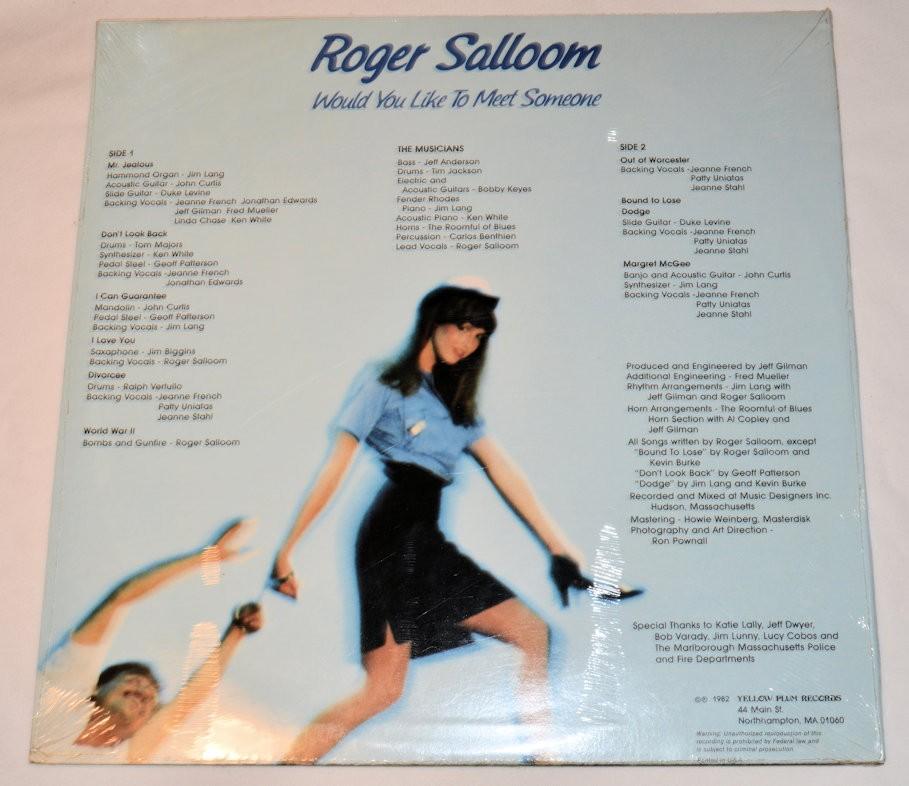Salloom, Roger - Would You Like To Meet Someone