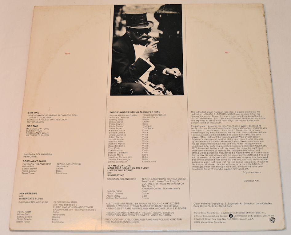 Kirk, Rahsaan Roland - Boogie Woogie String