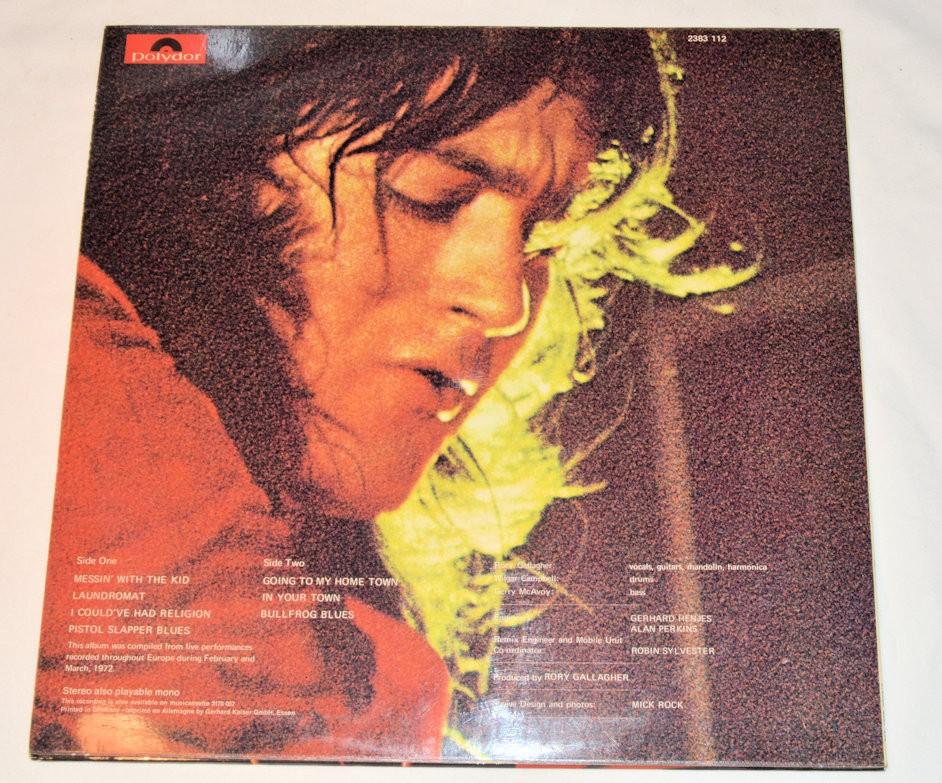 Gallagher, Rory - Live In Europe