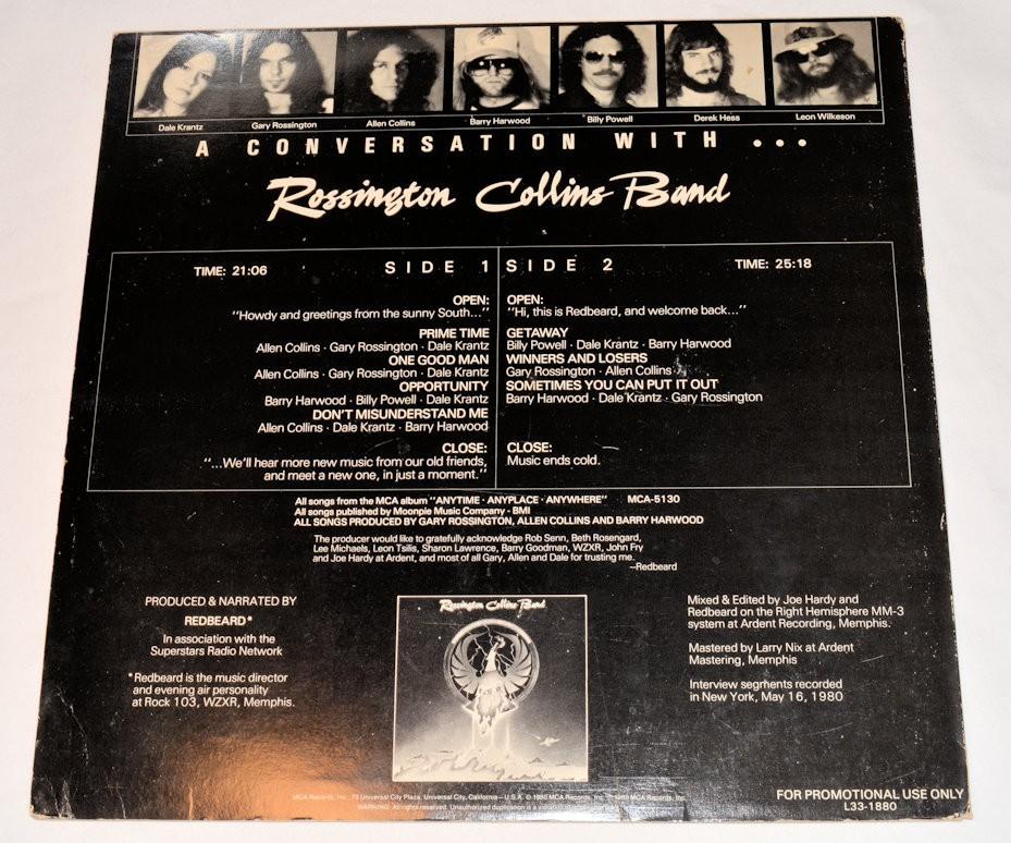 Rossington Collins Band - Conversation With