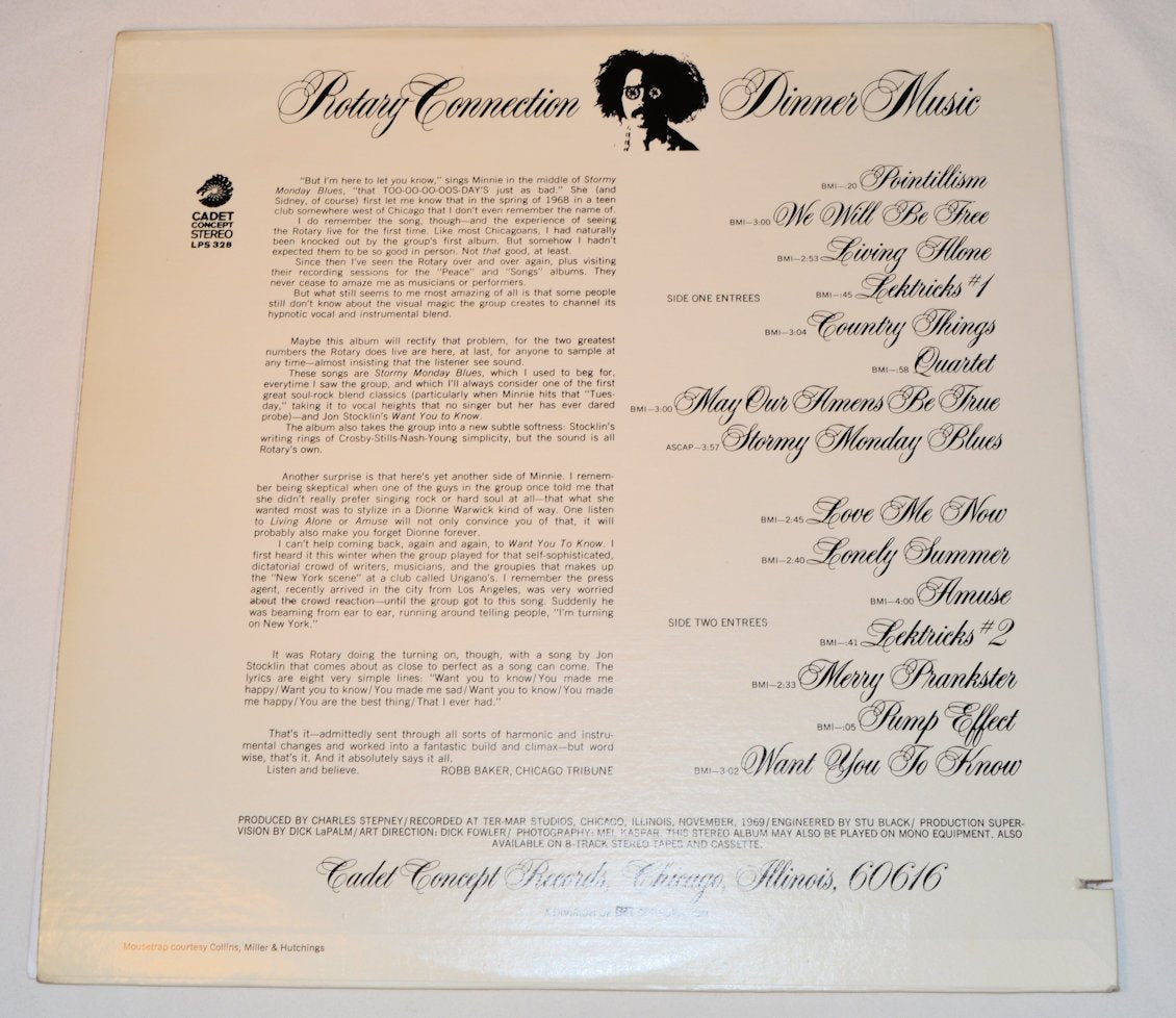 Rotary Connection - Dinner Music