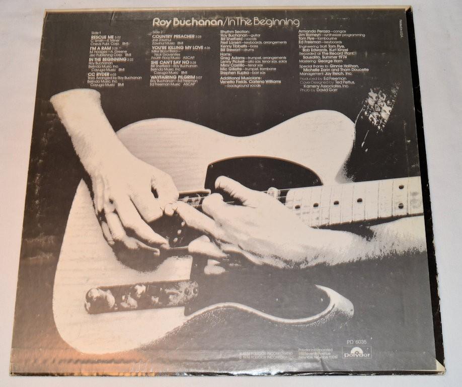 Buchanan, Roy - In The Beginning