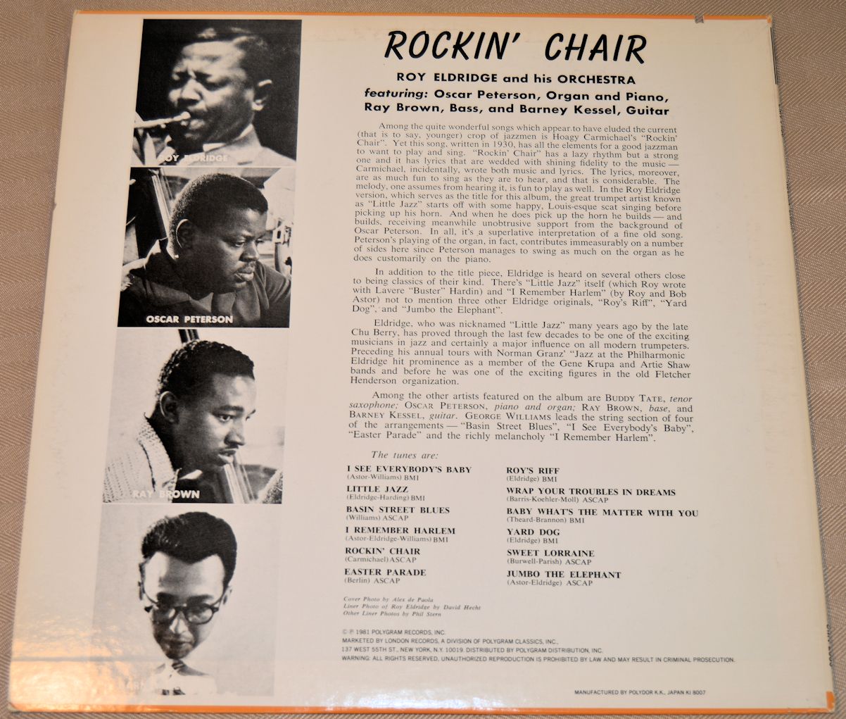 Eldridge, Roy - Rockin' Chair