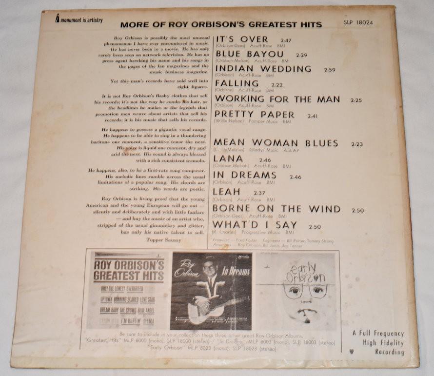 Orbison, Roy - Greatest Hits