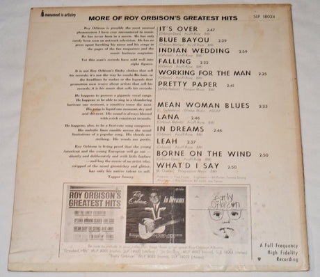 Orbison, Roy - Greatest Hits
