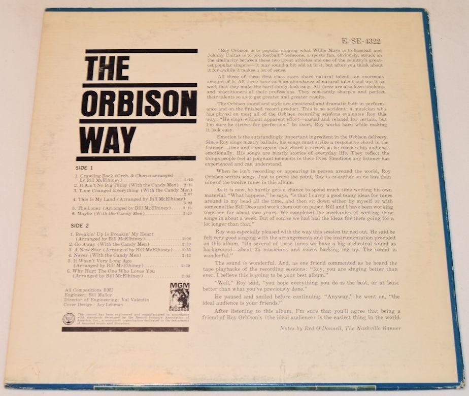 Orbison, Roy - The Orbison Way