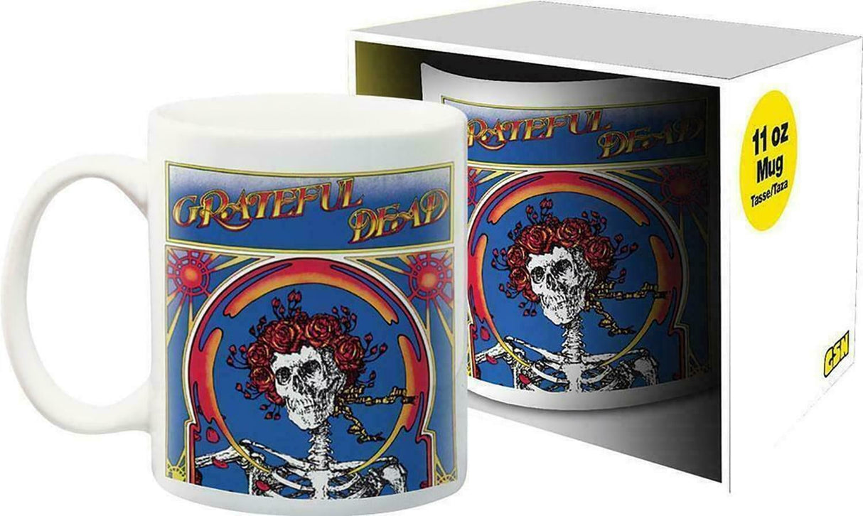 Grateful Dead Skull & Roses Mug