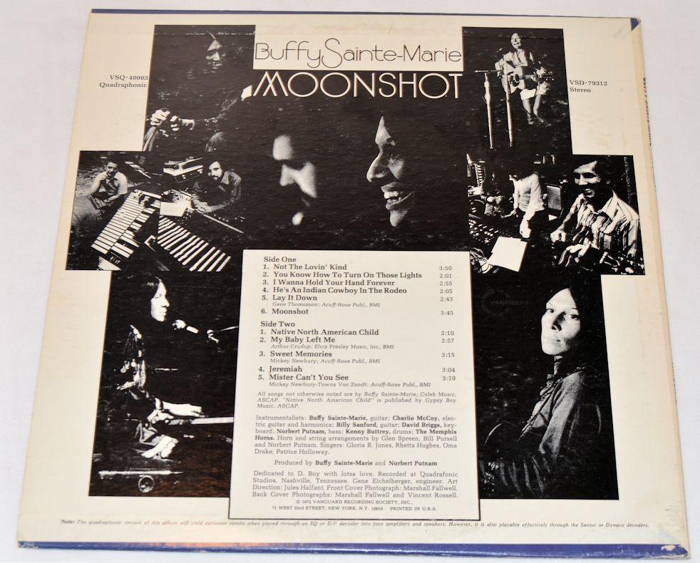 Sainte-Marie, Buffy - Moonshot