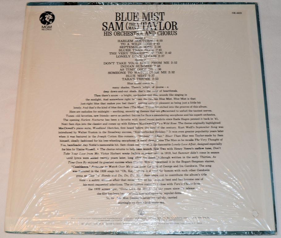 Taylor, Sam - Blue Mist