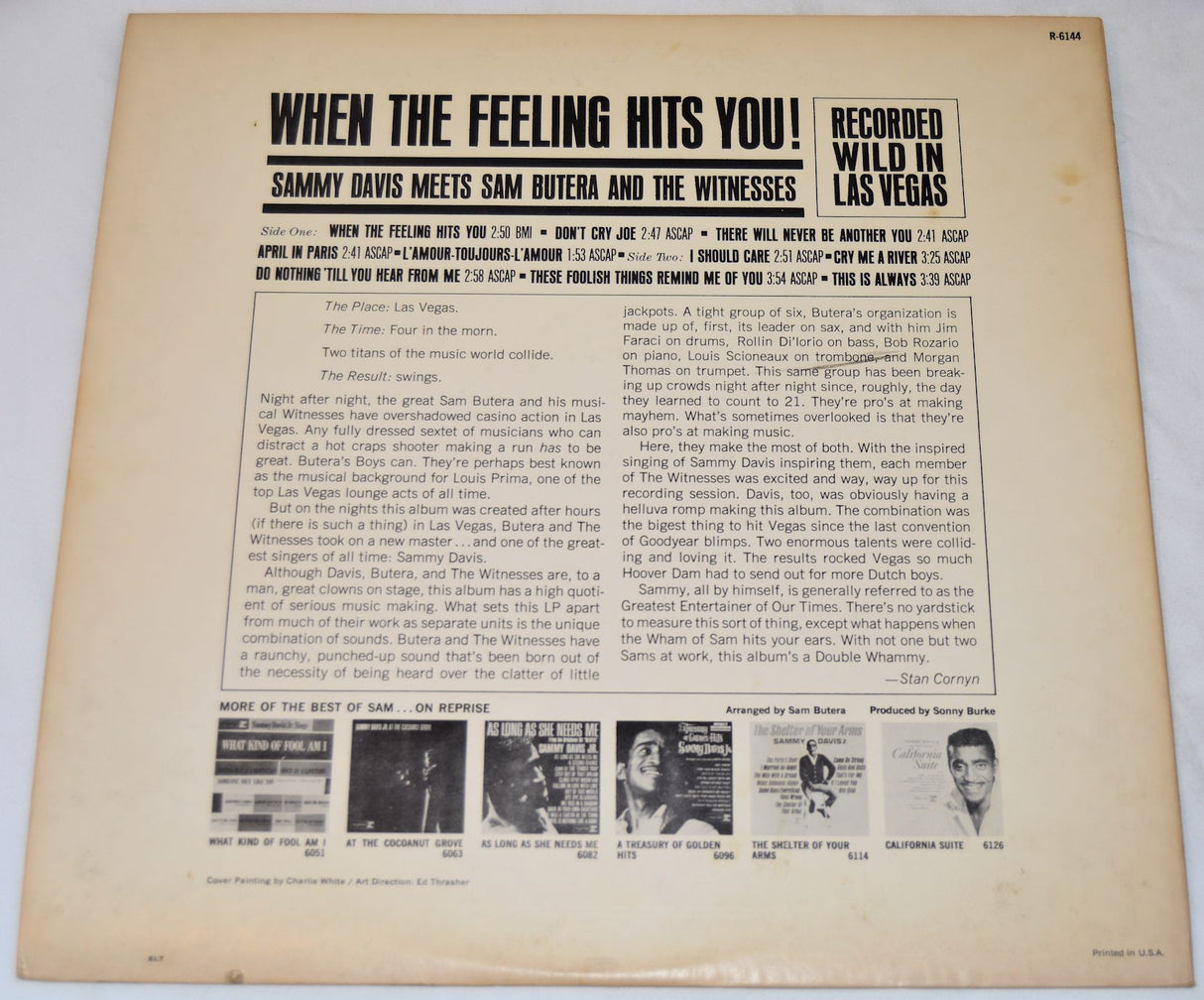 Davis Jr., Sammy - When The Feeling Hits You