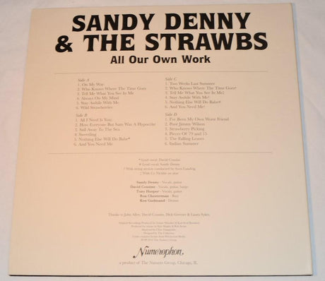 Denny, Sandy & Strawbs - All Our Own Work