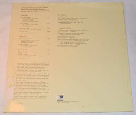 Owen, Sandy - Boogie Woogie R&B