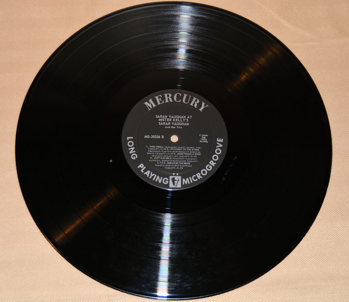 Vaughan, Sarah - At Mr. Kelly's