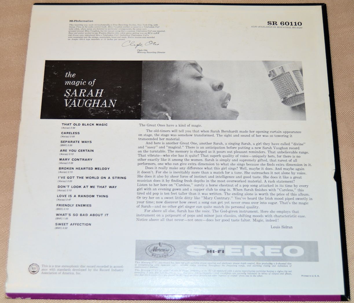 Vaughan, Sarah - The Magic Of