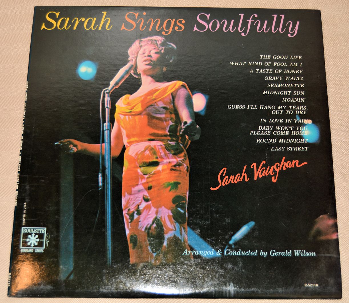 Vaughan, Sarah - Sarah Sings Soulfully