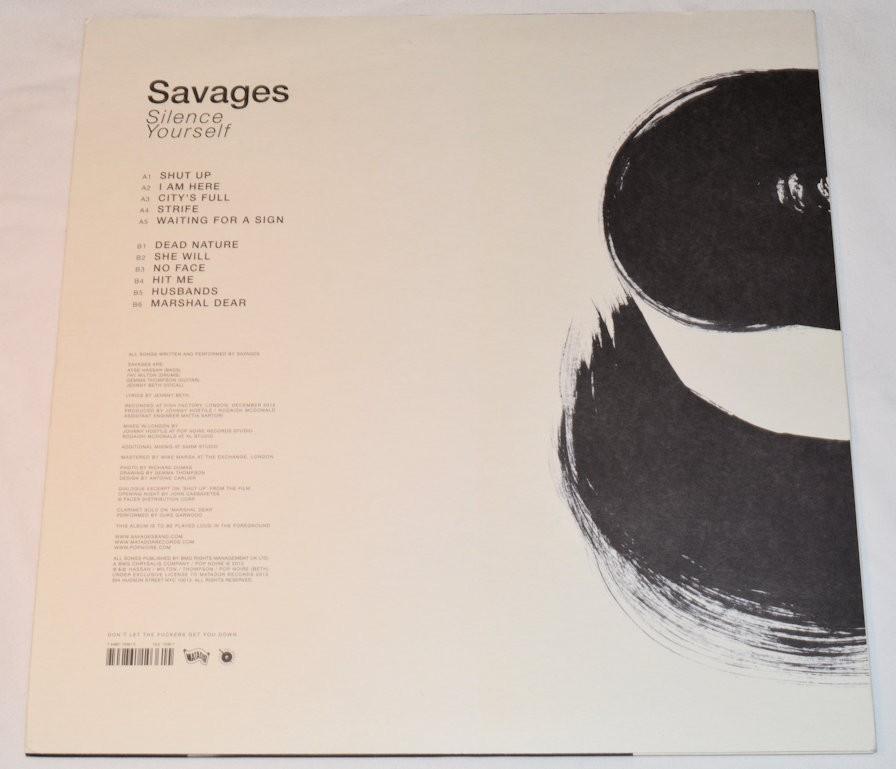 Savages - Silence Yourself