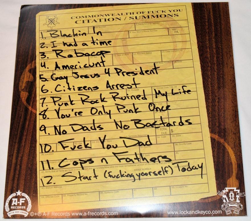 Worlds Scariest Police Chases - NOFX And Out Come Wolves Dookie