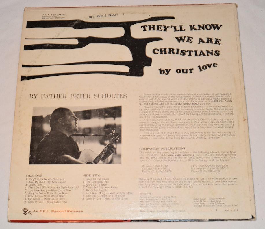 Scholtes, Rev Peter - They'll Know We Are Christians