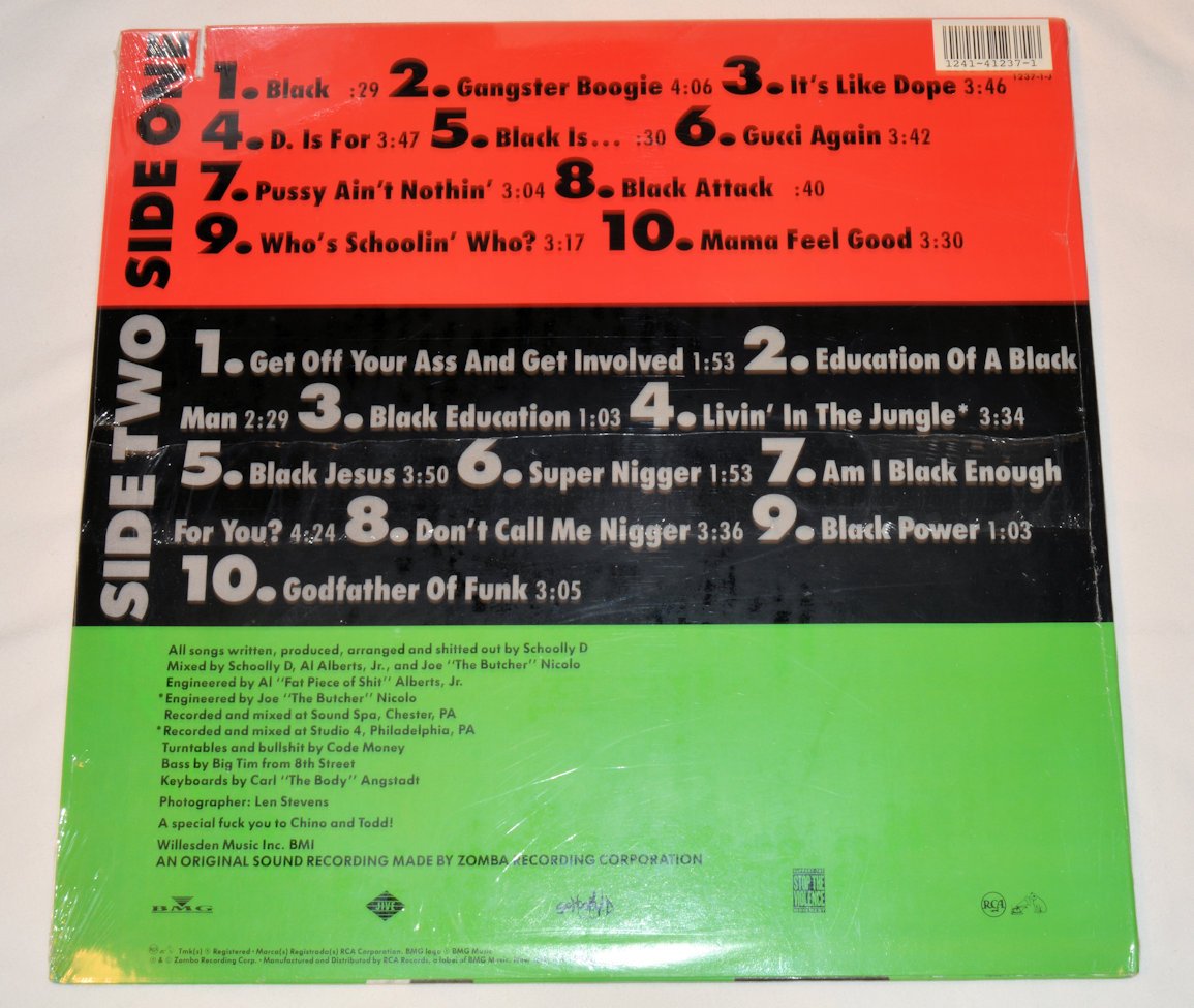 Schoolly D - Am I Black Enough For You?