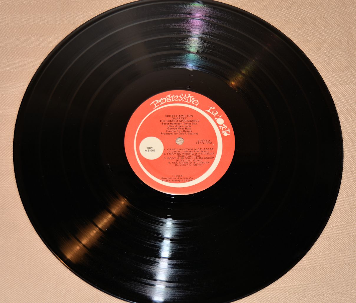 Hamilton, Scott Quartet - The Grand Appearance