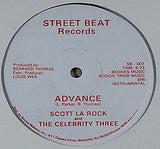 Scott La Rock & The Celebrity Three ‎– Advance