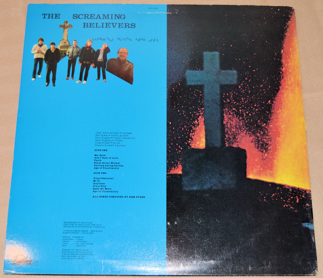 Screaming Believers, The - Communist Mutants From Space