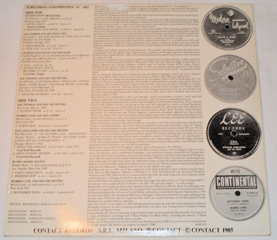 Various - Screaming Saxophones