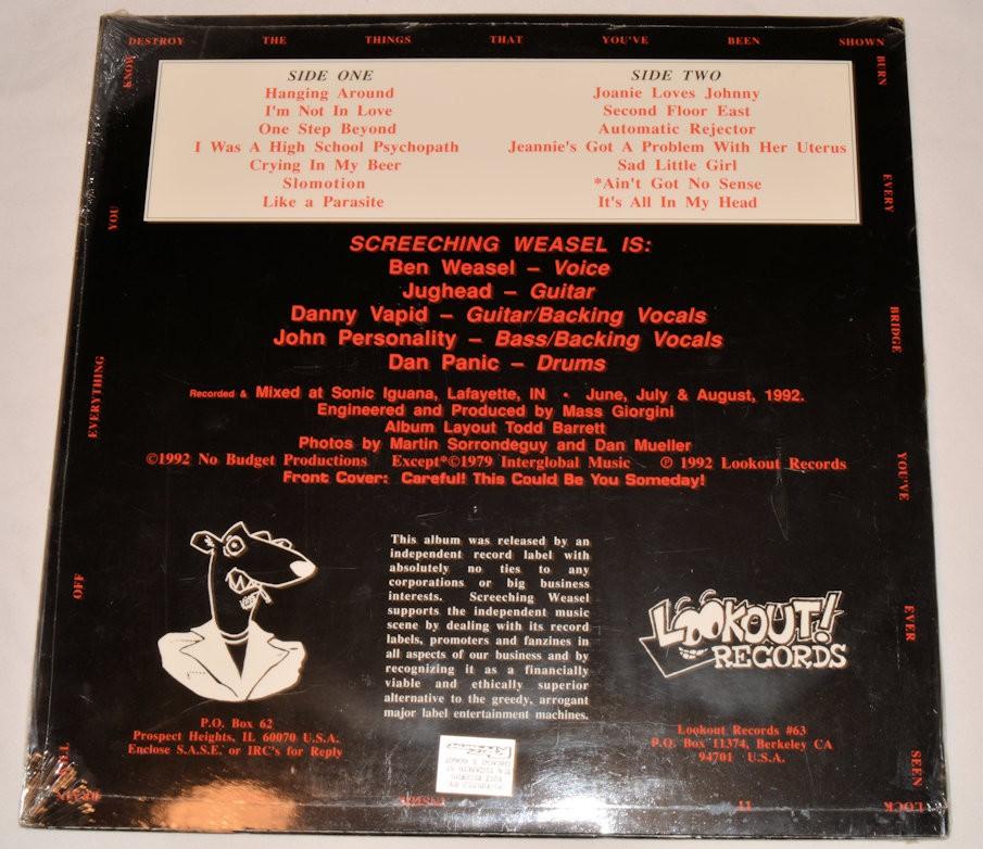 Screeching Weasel - Wiggle – Joe's Albums