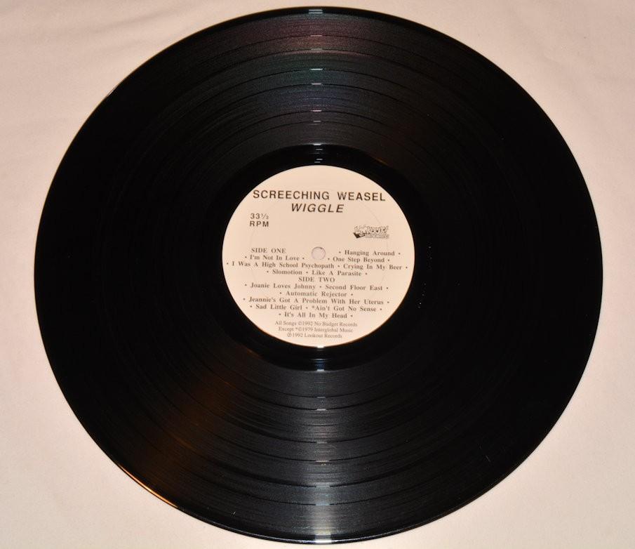 Screeching Weasel / Wiggle 1993 US LP Lookout! Records