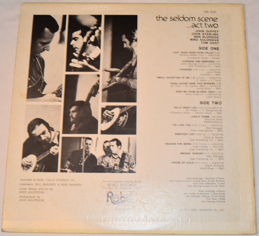 Seldom Scene Act Two Joe's Albums