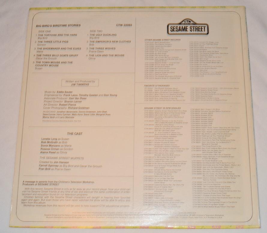 Sesame Street - Birdtime Stories