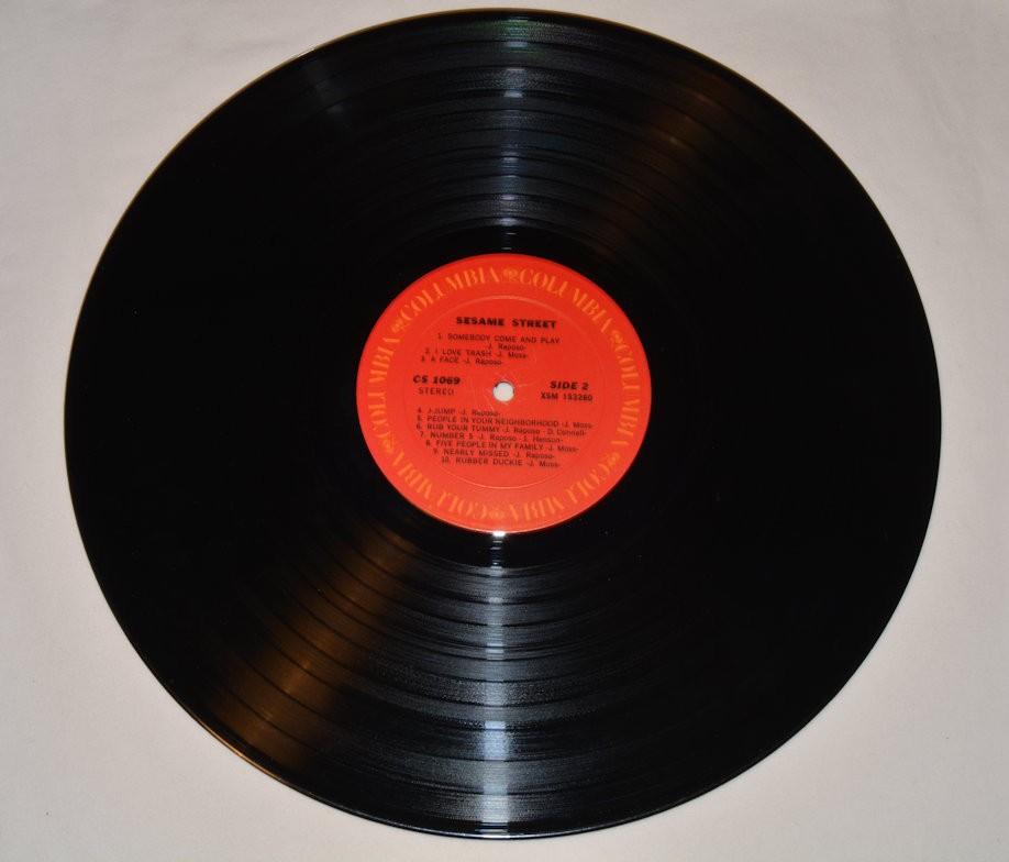 Sesame Street - Original Cast Book & Record