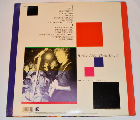 Sex Pistols - Better Live Than Dead