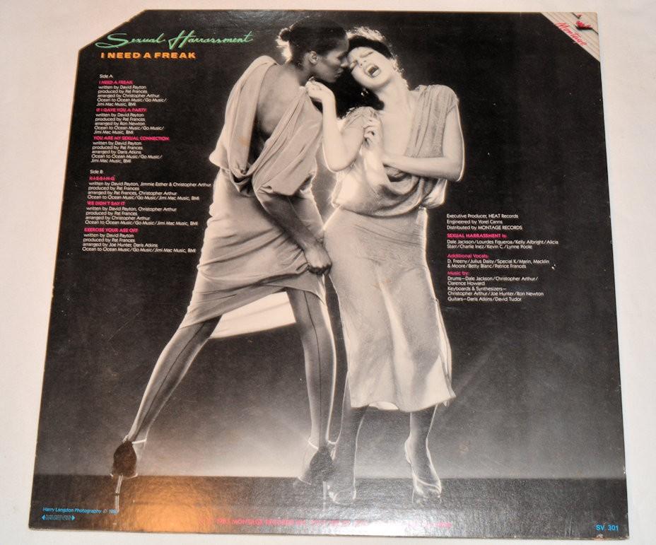 Sexual Harrassment - I Need A Freak