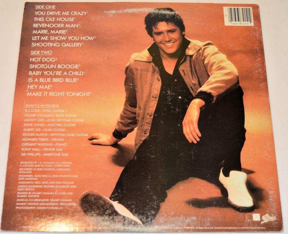 Stevens, Shakin - Get Shakin – Joe's Albums